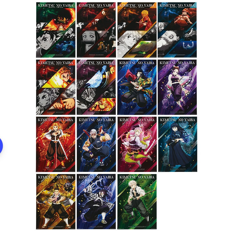 Demon Slayer Visual Poster Set Your Heart Ablaze