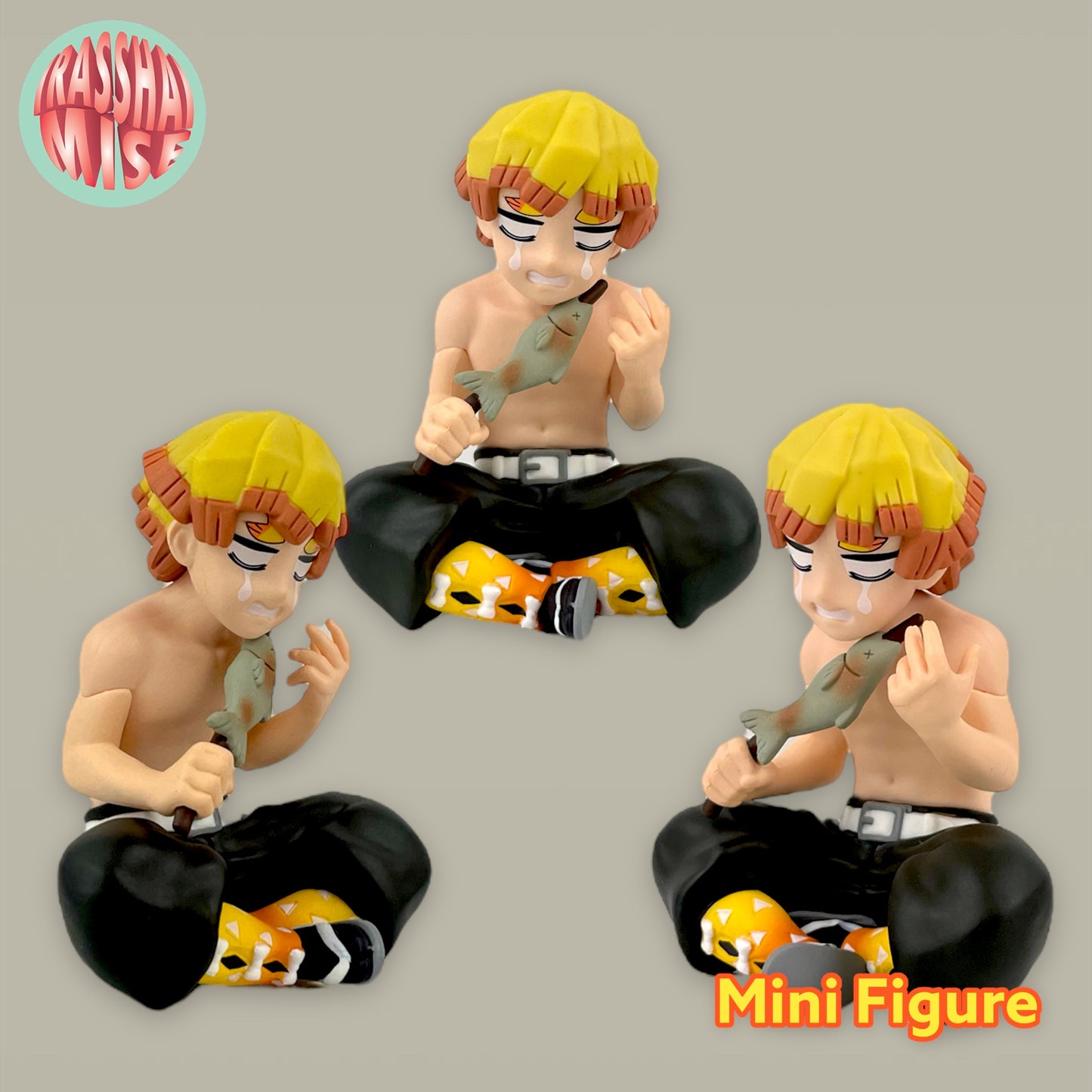 Demon Slayer Tanjiro, Zenitsu & Inosuke Mini Figure