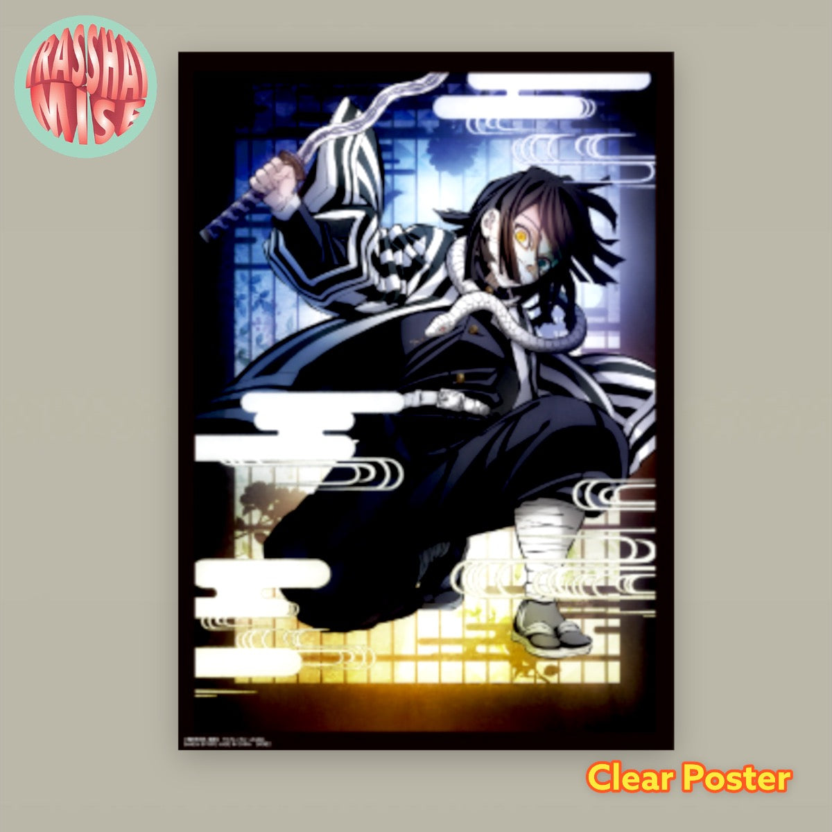 Demon Slayer Clear Poster