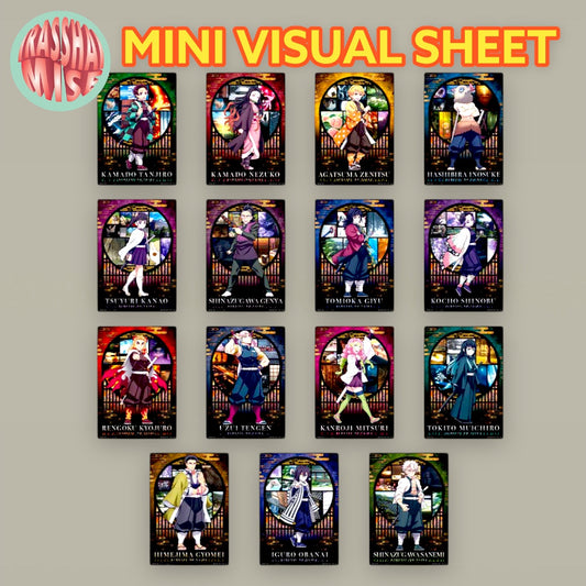 Demon Slayer Mini Visual Sheet