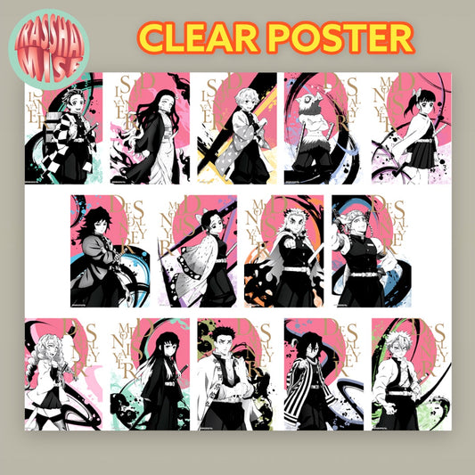 Demon Slayer Clear Poster