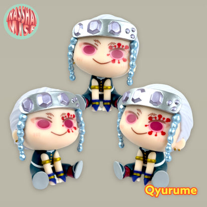 Demon Slayer Rui, Enmu, Sanemi & Uzui Qyurume