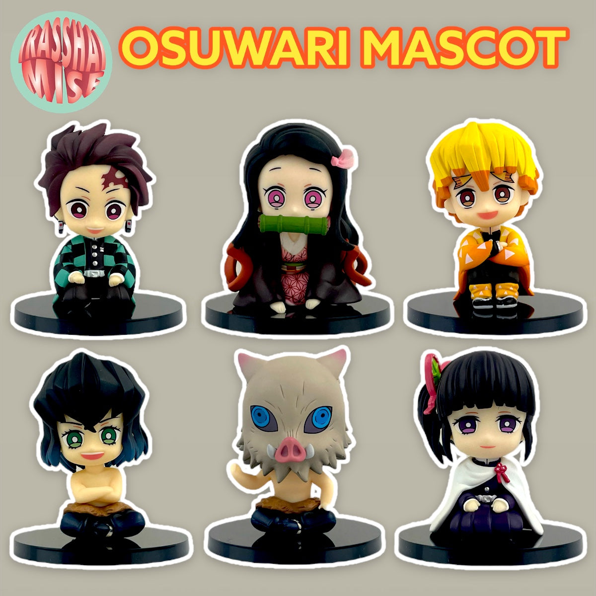 Demon Slayer Osuwari Mascot