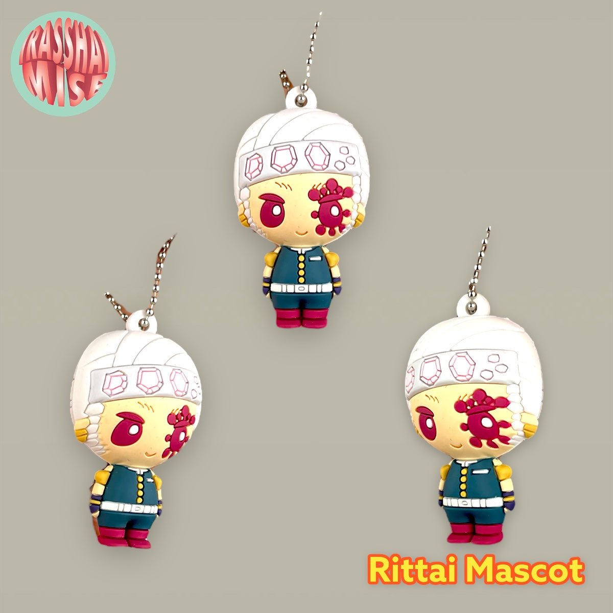 Demon Slayer Rittai Mascot Keychain