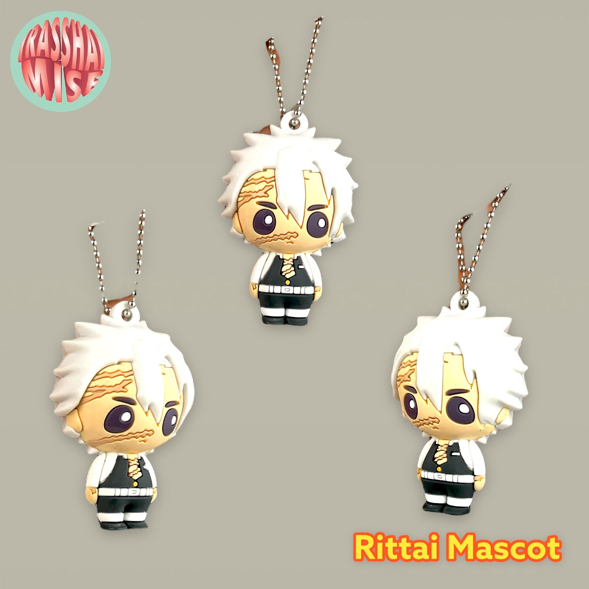 Demon Slayer Rittai Mascot Keychain