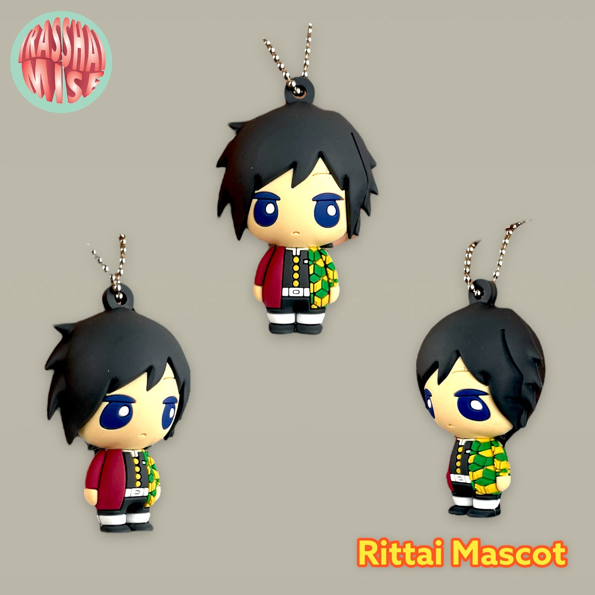 Demon Slayer Rittai Mascot Keychain