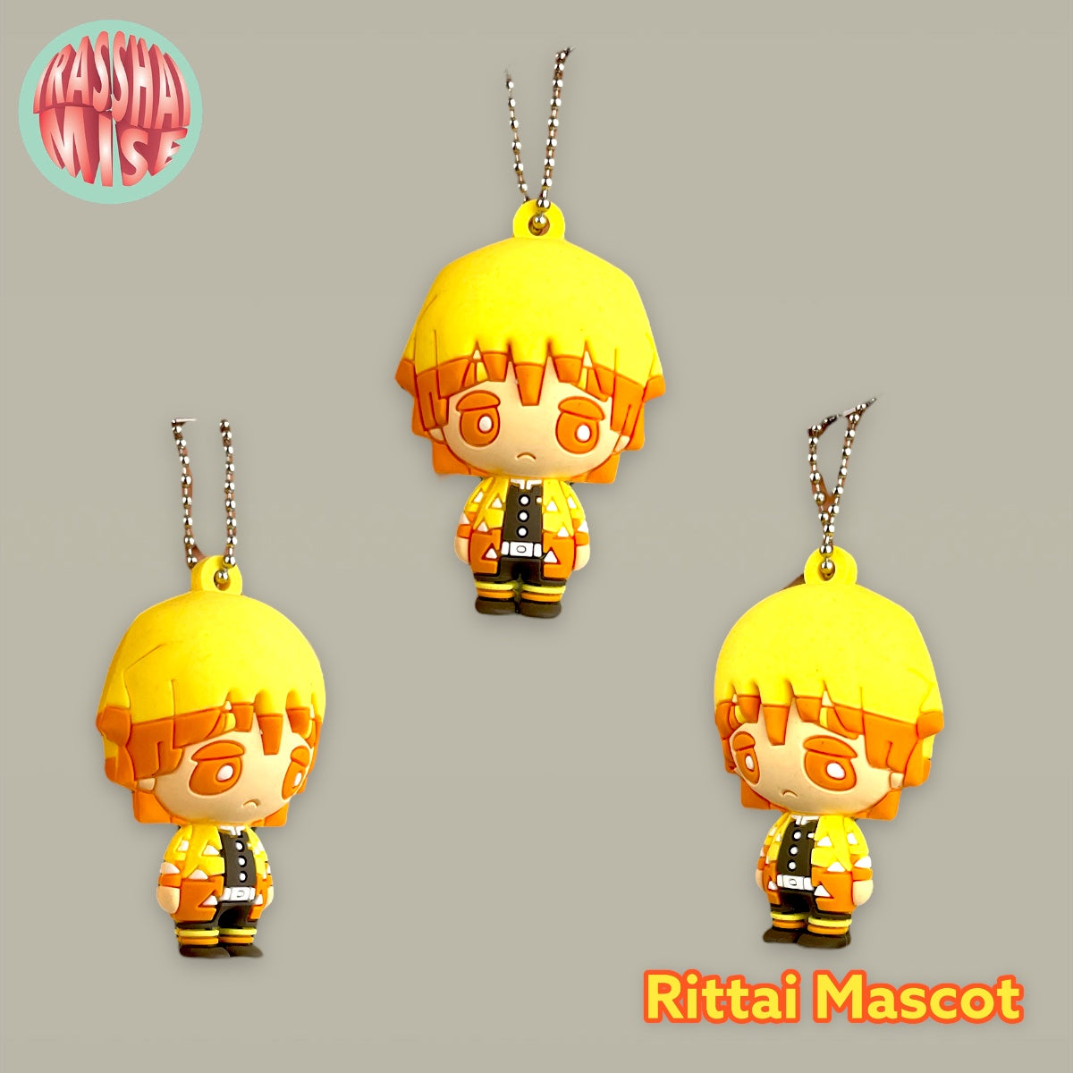 Demon Slayer Rittai Mascot Keychain