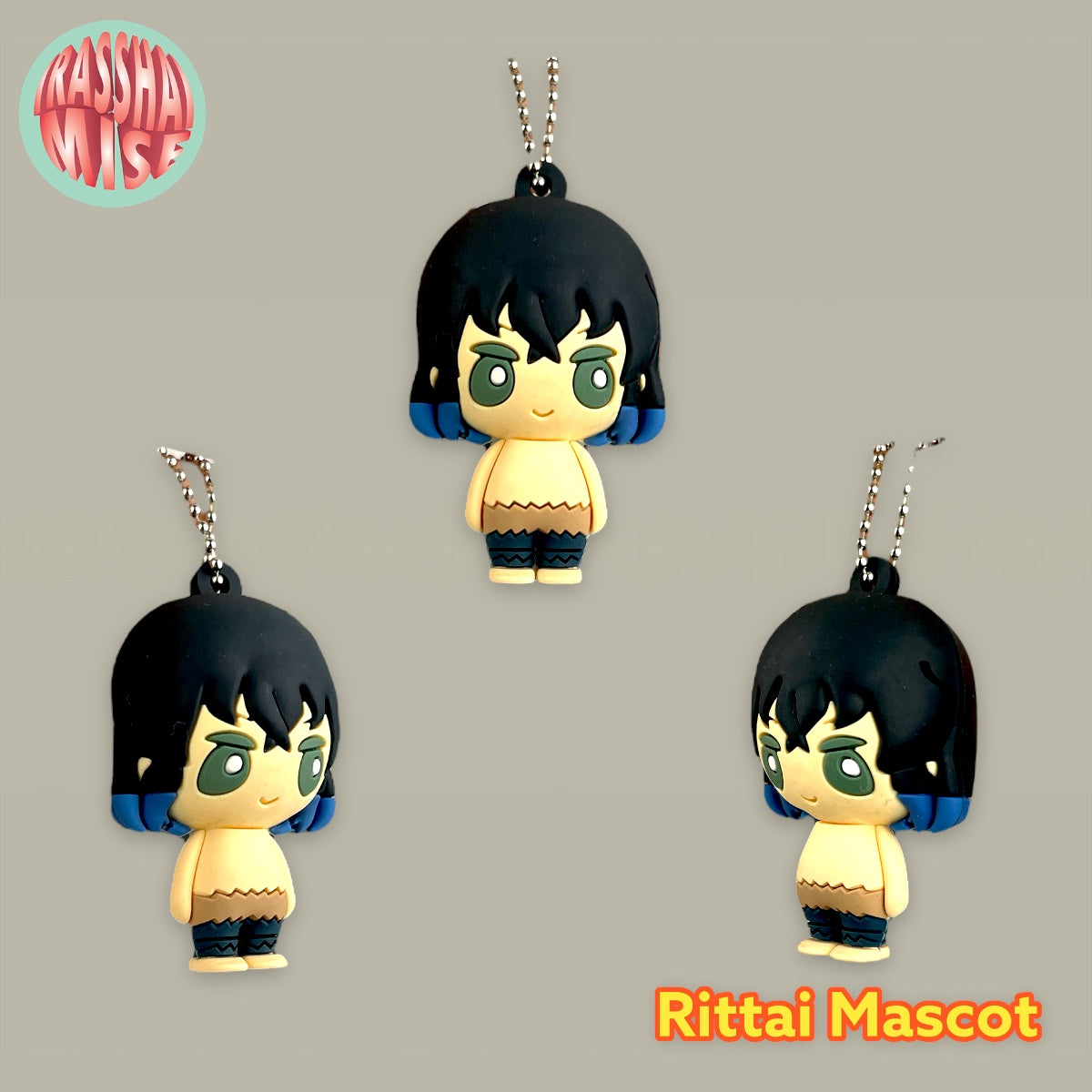 Demon Slayer Rittai Mascot Keychain