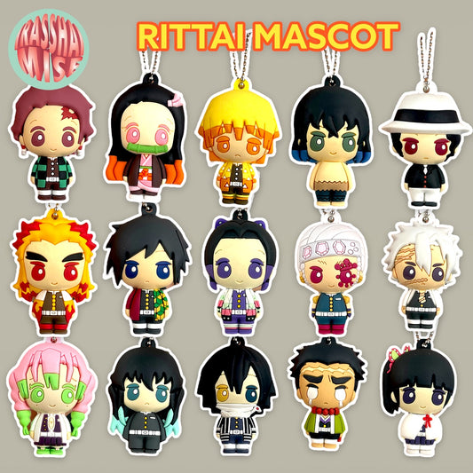 Demon Slayer Rittai Mascot Keychain