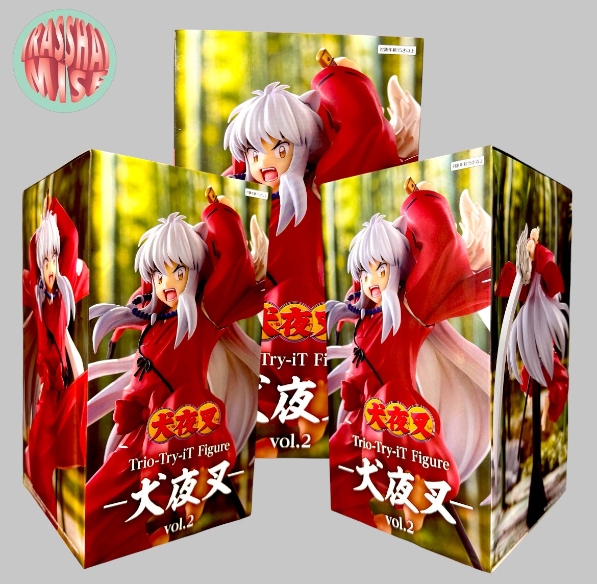 Inuyasha Trio Try It Action Figure